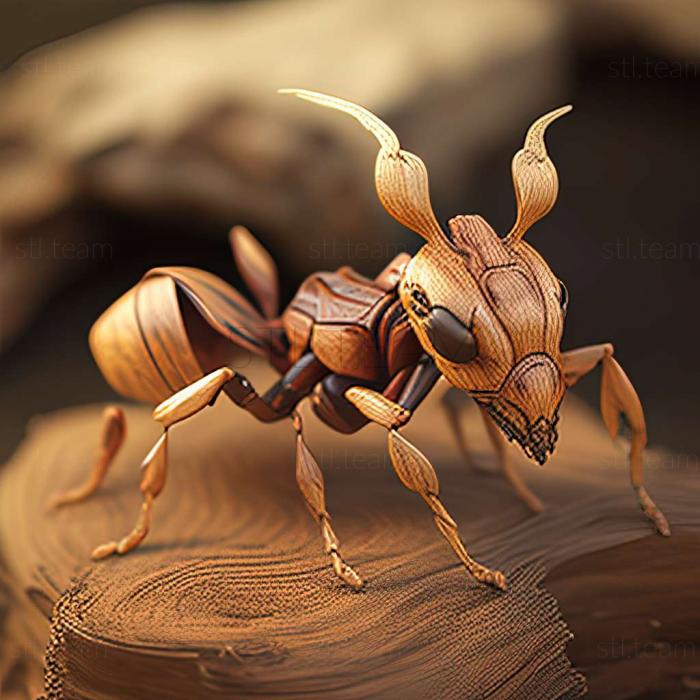 3D model Pseudomyrmex apache (STL)